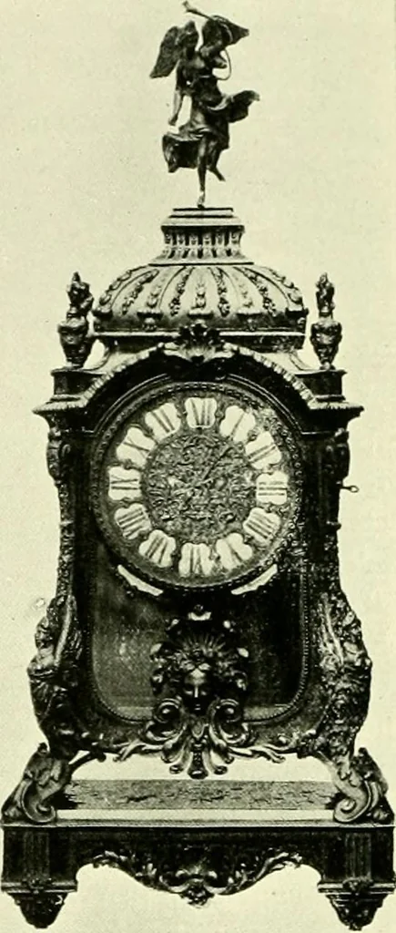 An illustration from An historical guide to French interiors, furniture, decoration, woodwork & allied arts during the last half of the seventeenth century, the whole of the eighteenth century, and the earlier part of the nineteenth, 1903, leaf 149