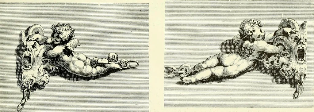 An illustration from An historical guide to French interiors, furniture, decoration, woodwork & allied arts during the last half of the seventeenth century, the whole of the eighteenth century, and the earlier part of the nineteenth, 1903, leaf 172
