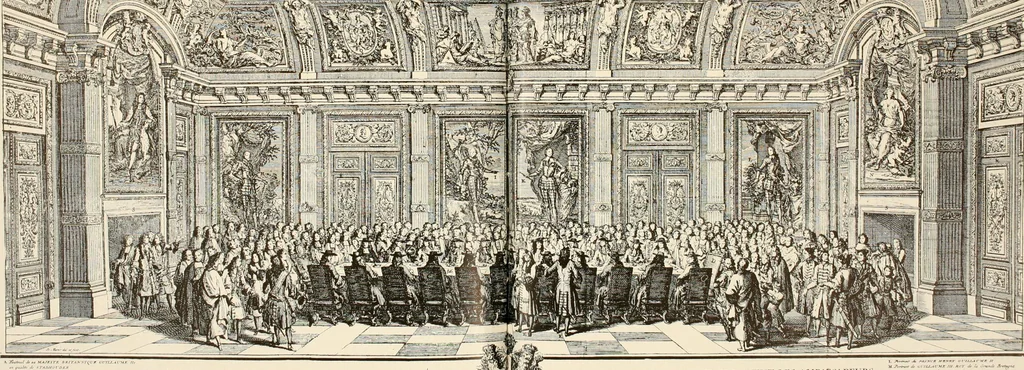 An illustration from An historical guide to French interiors, furniture, decoration, woodwork & allied arts during the last half of the seventeenth century, the whole of the eighteenth century, and the earlier part of the nineteenth, 1903, leaf 178