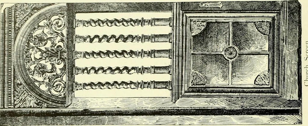 An illustration from An historical guide to French interiors, furniture, decoration, woodwork & allied arts during the last half of the seventeenth century, the whole of the eighteenth century, and the earlier part of the nineteenth, 1903, leaf 19
