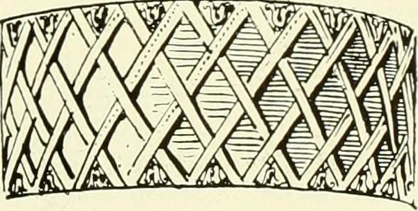An illustration from An historical guide to French interiors, furniture, decoration, woodwork & allied arts during the last half of the seventeenth century, the whole of the eighteenth century, and the earlier part of the nineteenth, 1903, leaf 190