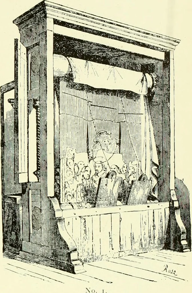 An illustration from An historical guide to French interiors, furniture, decoration, woodwork & allied arts during the last half of the seventeenth century, the whole of the eighteenth century, and the earlier part of the nineteenth, 1903, leaf 198