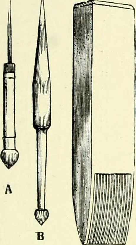 An illustration from An historical guide to French interiors, furniture, decoration, woodwork & allied arts during the last half of the seventeenth century, the whole of the eighteenth century, and the earlier part of the nineteenth, 1903, leaf 200