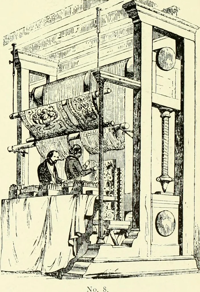An illustration from An historical guide to French interiors, furniture, decoration, woodwork & allied arts during the last half of the seventeenth century, the whole of the eighteenth century, and the earlier part of the nineteenth, 1903, leaf 200