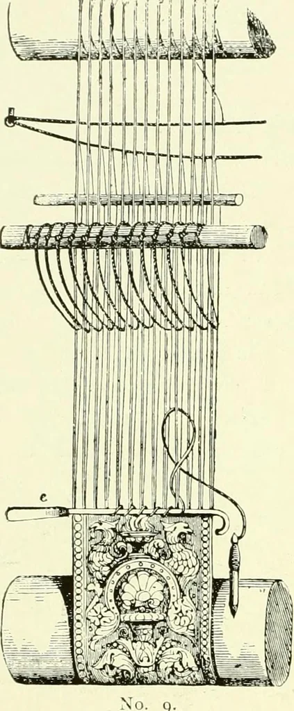 An illustration from An historical guide to French interiors, furniture, decoration, woodwork & allied arts during the last half of the seventeenth century, the whole of the eighteenth century, and the earlier part of the nineteenth, 1903, leaf 201