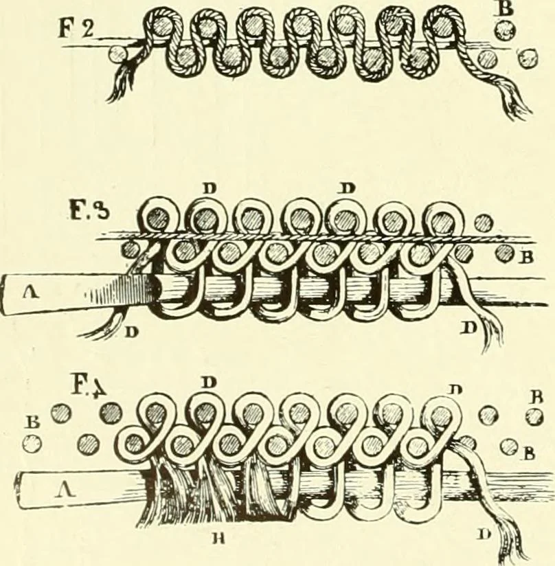 An illustration from An historical guide to French interiors, furniture, decoration, woodwork & allied arts during the last half of the seventeenth century, the whole of the eighteenth century, and the earlier part of the nineteenth, 1903, leaf 201