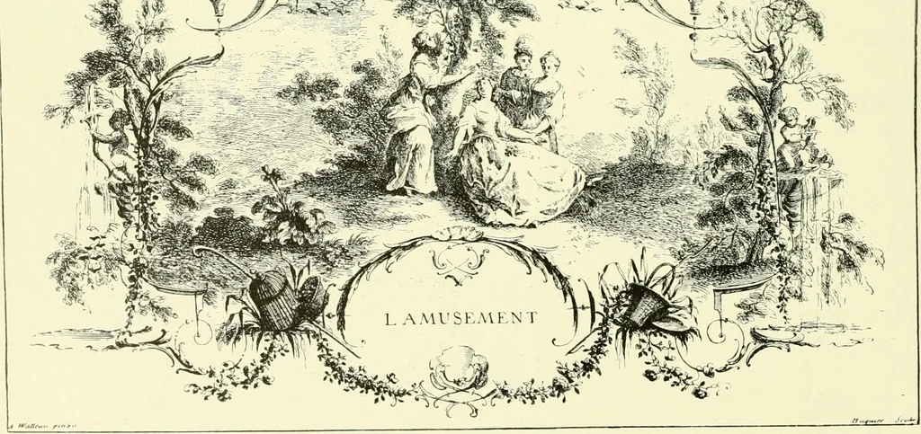 An illustration from An historical guide to French interiors, furniture, decoration, woodwork & allied arts during the last half of the seventeenth century, the whole of the eighteenth century, and the earlier part of the nineteenth, 1903, leaf 207