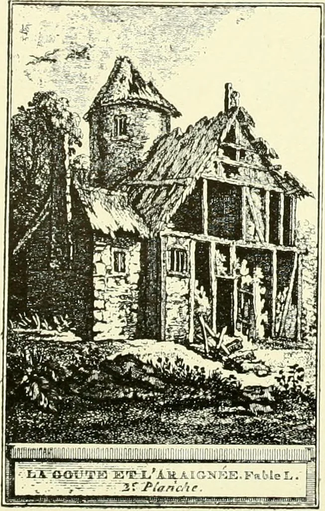 An illustration from An historical guide to French interiors, furniture, decoration, woodwork & allied arts during the last half of the seventeenth century, the whole of the eighteenth century, and the earlier part of the nineteenth, 1903, leaf 223