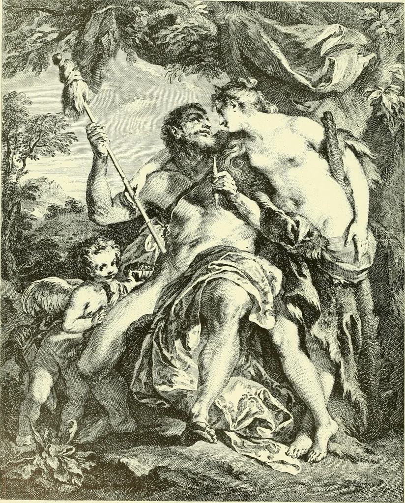 An illustration from An historical guide to French interiors, furniture, decoration, woodwork & allied arts during the last half of the seventeenth century, the whole of the eighteenth century, and the earlier part of the nineteenth, 1903, leaf 265