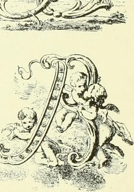 An illustration from An historical guide to French interiors, furniture, decoration, woodwork & allied arts during the last half of the seventeenth century, the whole of the eighteenth century, and the earlier part of the nineteenth, 1903, leaf 276