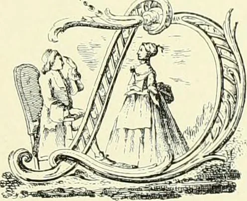 An illustration from An historical guide to French interiors, furniture, decoration, woodwork & allied arts during the last half of the seventeenth century, the whole of the eighteenth century, and the earlier part of the nineteenth, 1903, leaf 278
