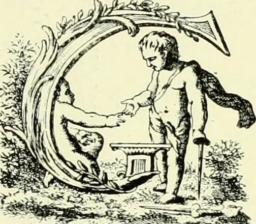 An illustration from An historical guide to French interiors, furniture, decoration, woodwork & allied arts during the last half of the seventeenth century, the whole of the eighteenth century, and the earlier part of the nineteenth, 1903, leaf 286