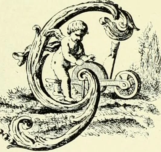 An illustration from An historical guide to French interiors, furniture, decoration, woodwork & allied arts during the last half of the seventeenth century, the whole of the eighteenth century, and the earlier part of the nineteenth, 1903, leaf 286