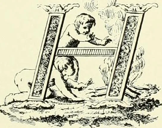 An illustration from An historical guide to French interiors, furniture, decoration, woodwork & allied arts during the last half of the seventeenth century, the whole of the eighteenth century, and the earlier part of the nineteenth, 1903, leaf 286