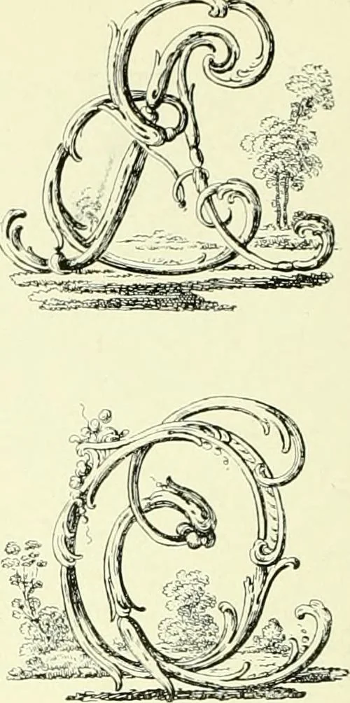 An illustration from An historical guide to French interiors, furniture, decoration, woodwork & allied arts during the last half of the seventeenth century, the whole of the eighteenth century, and the earlier part of the nineteenth, 1903, leaf 297