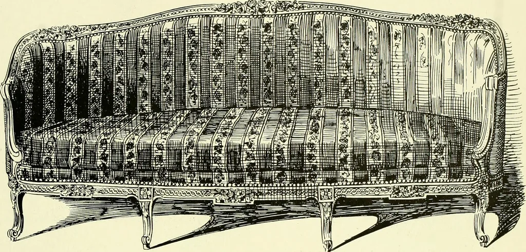 An illustration from An historical guide to French interiors, furniture, decoration, woodwork & allied arts during the last half of the seventeenth century, the whole of the eighteenth century, and the earlier part of the nineteenth, 1903, leaf 340