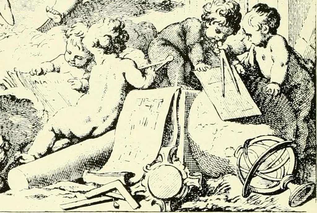 An illustration from An historical guide to French interiors, furniture, decoration, woodwork & allied arts during the last half of the seventeenth century, the whole of the eighteenth century, and the earlier part of the nineteenth, 1903, leaf 343