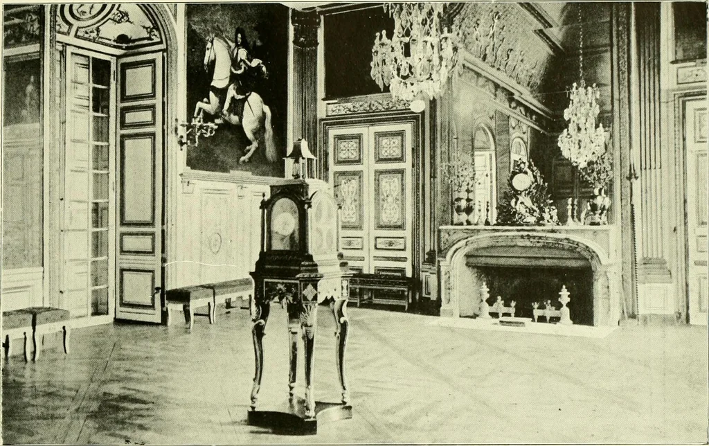 An illustration from An historical guide to French interiors, furniture, decoration, woodwork & allied arts during the last half of the seventeenth century, the whole of the eighteenth century, and the earlier part of the nineteenth, 1903, leaf 346