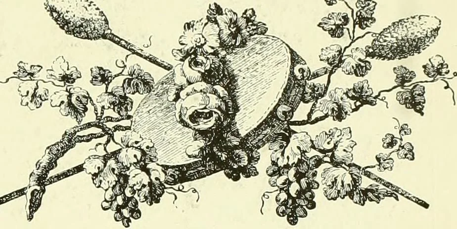 An illustration from An historical guide to French interiors, furniture, decoration, woodwork & allied arts during the last half of the seventeenth century, the whole of the eighteenth century, and the earlier part of the nineteenth, 1903, leaf 362