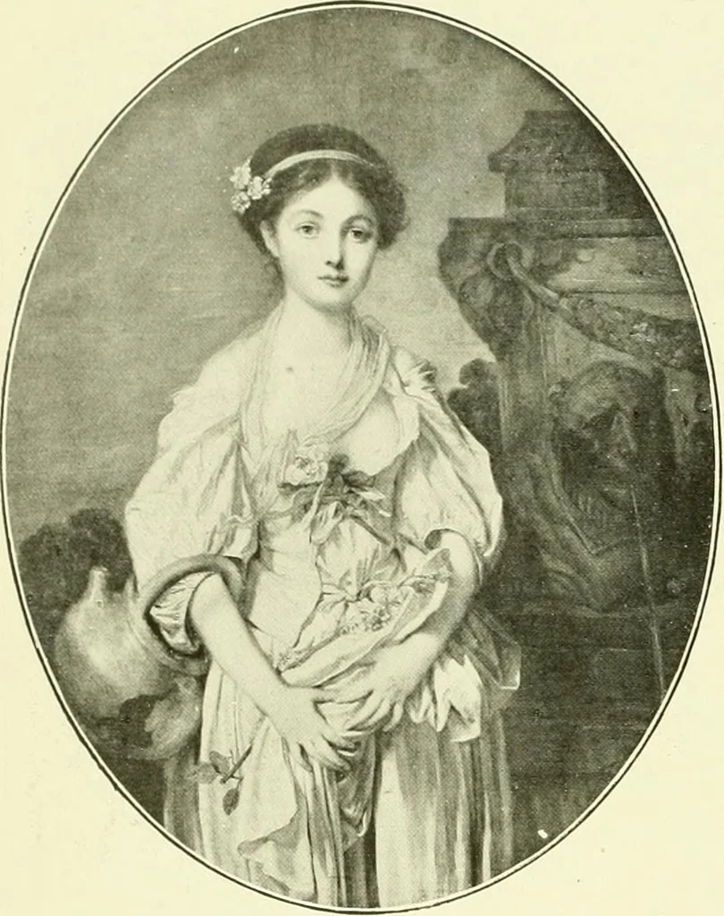 An illustration from An historical guide to French interiors, furniture, decoration, woodwork & allied arts during the last half of the seventeenth century, the whole of the eighteenth century, and the earlier part of the nineteenth, 1903, leaf 371
