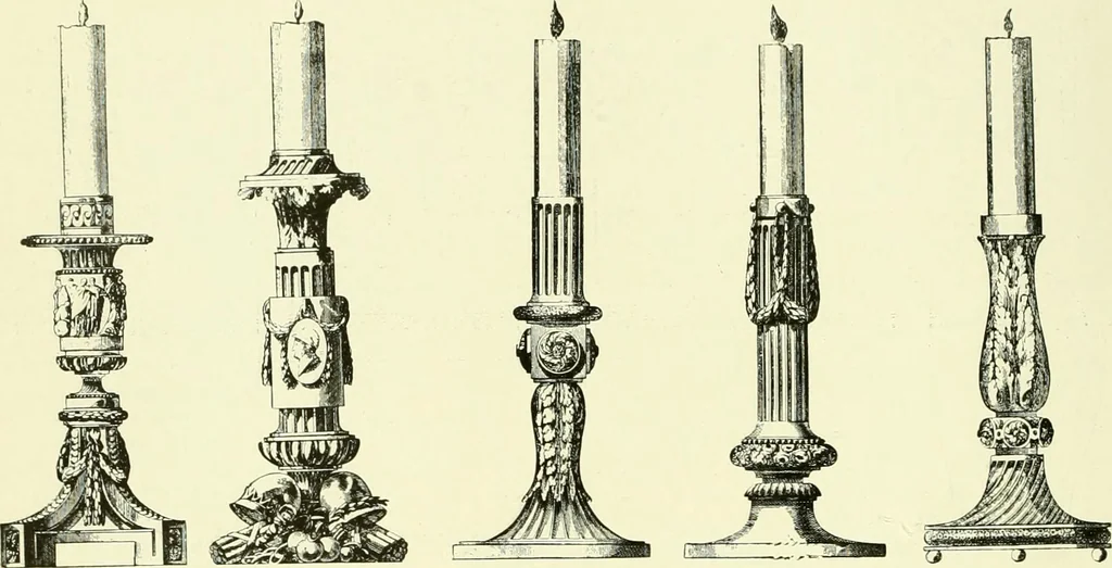 An illustration from An historical guide to French interiors, furniture, decoration, woodwork & allied arts during the last half of the seventeenth century, the whole of the eighteenth century, and the earlier part of the nineteenth, 1903, leaf 393