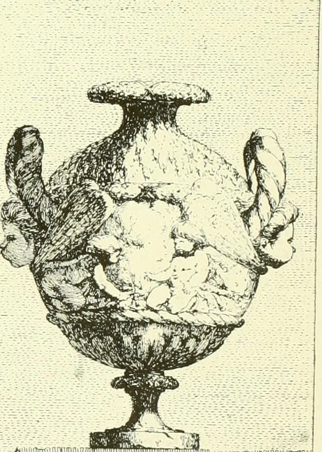 An illustration from An historical guide to French interiors, furniture, decoration, woodwork & allied arts during the last half of the seventeenth century, the whole of the eighteenth century, and the earlier part of the nineteenth, 1903, leaf 396