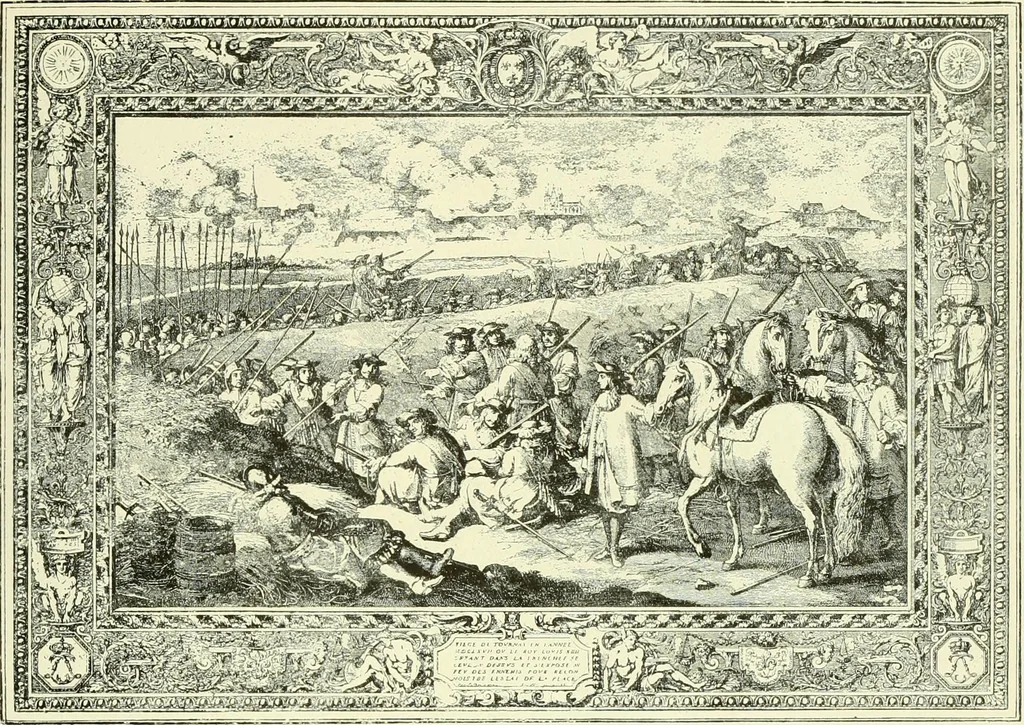 An illustration from An historical guide to French interiors, furniture, decoration, woodwork & allied arts during the last half of the seventeenth century, the whole of the eighteenth century, and the earlier part of the nineteenth, 1903, leaf 46