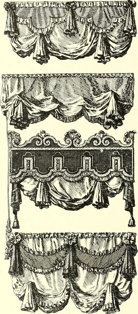 An illustration from An historical guide to French interiors, furniture, decoration, woodwork, & allied arts during the last half of the seventeenth century, the whole of the eighteenth century, and the earlier part of the nineteenth, 1900, leaf 112
