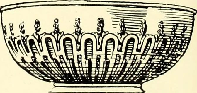 An illustration from An historical guide to French interiors, furniture, decoration, woodwork, & allied arts during the last half of the seventeenth century, the whole of the eighteenth century, and the earlier part of the nineteenth, 1900, leaf 142