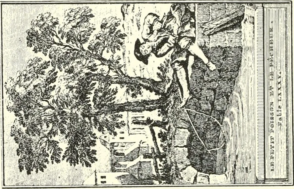 An illustration from An historical guide to French interiors, furniture, decoration, woodwork, & allied arts during the last half of the seventeenth century, the whole of the eighteenth century, and the earlier part of the nineteenth, 1900, leaf 173