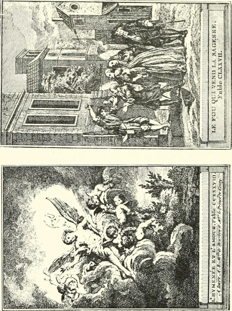 An illustration from An historical guide to French interiors, furniture, decoration, woodwork, & allied arts during the last half of the seventeenth century, the whole of the eighteenth century, and the earlier part of the nineteenth, 1900, leaf 175