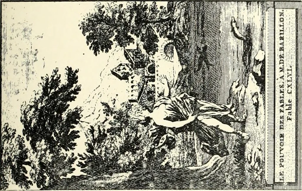An illustration from An historical guide to French interiors, furniture, decoration, woodwork, & allied arts during the last half of the seventeenth century, the whole of the eighteenth century, and the earlier part of the nineteenth, 1900, leaf 177