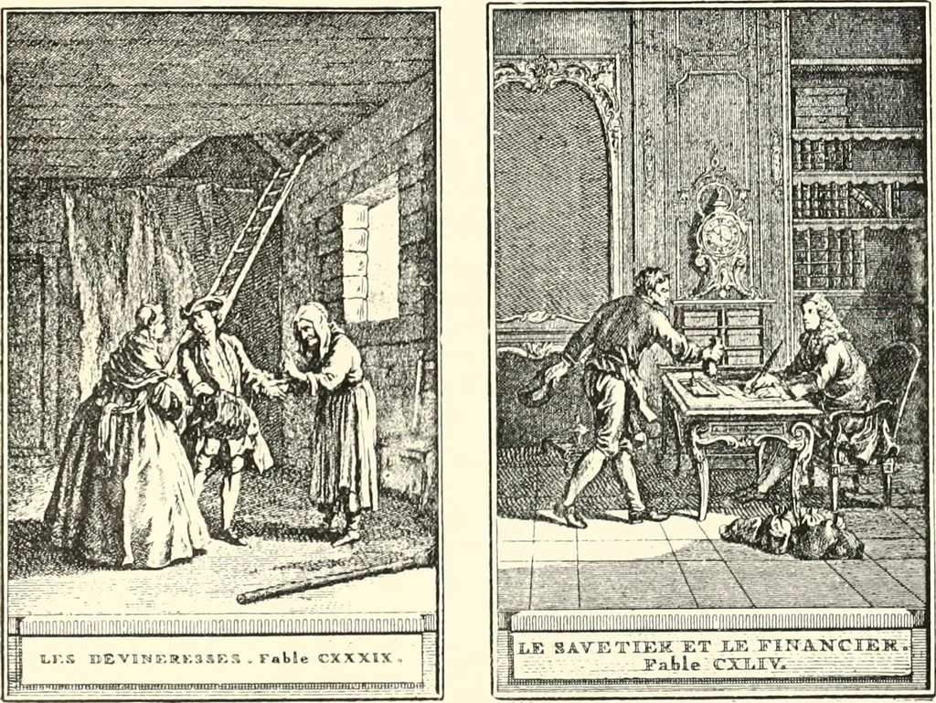 An illustration from An historical guide to French interiors, furniture, decoration, woodwork, & allied arts during the last half of the seventeenth century, the whole of the eighteenth century, and the earlier part of the nineteenth, 1900, leaf 177