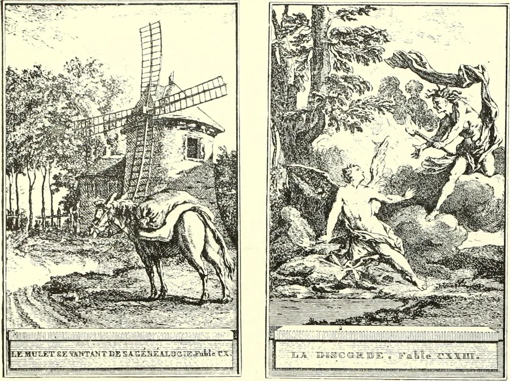 An illustration from An historical guide to French interiors, furniture, decoration, woodwork, & allied arts during the last half of the seventeenth century, the whole of the eighteenth century, and the earlier part of the nineteenth, 1900, leaf 178