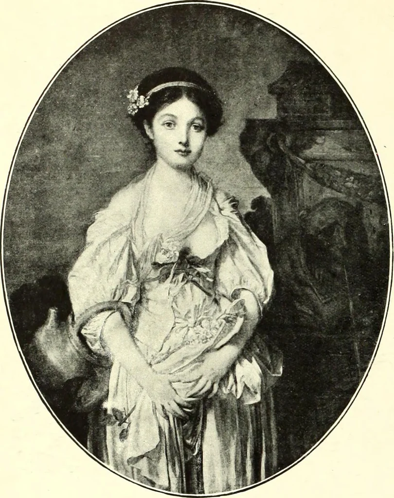 An illustration from An historical guide to French interiors, furniture, decoration, woodwork, & allied arts during the last half of the seventeenth century, the whole of the eighteenth century, and the earlier part of the nineteenth, 1900, leaf 284