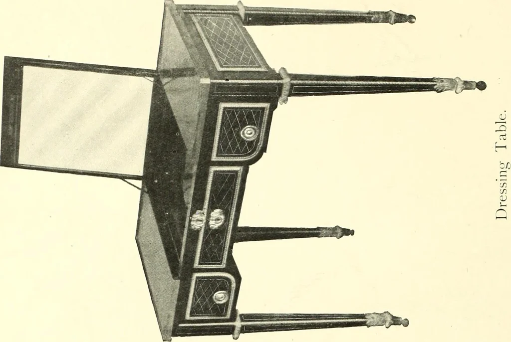 An illustration from An historical guide to French interiors, furniture, decoration, woodwork, & allied arts during the last half of the seventeenth century, the whole of the eighteenth century, and the earlier part of the nineteenth, 1900, leaf 292
