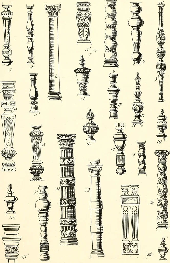 An illustration from An historical guide to French interiors, furniture, decoration, woodwork, & allied arts during the last half of the seventeenth century, the whole of the eighteenth century, and the earlier part of the nineteenth, 1900, leaf 35
