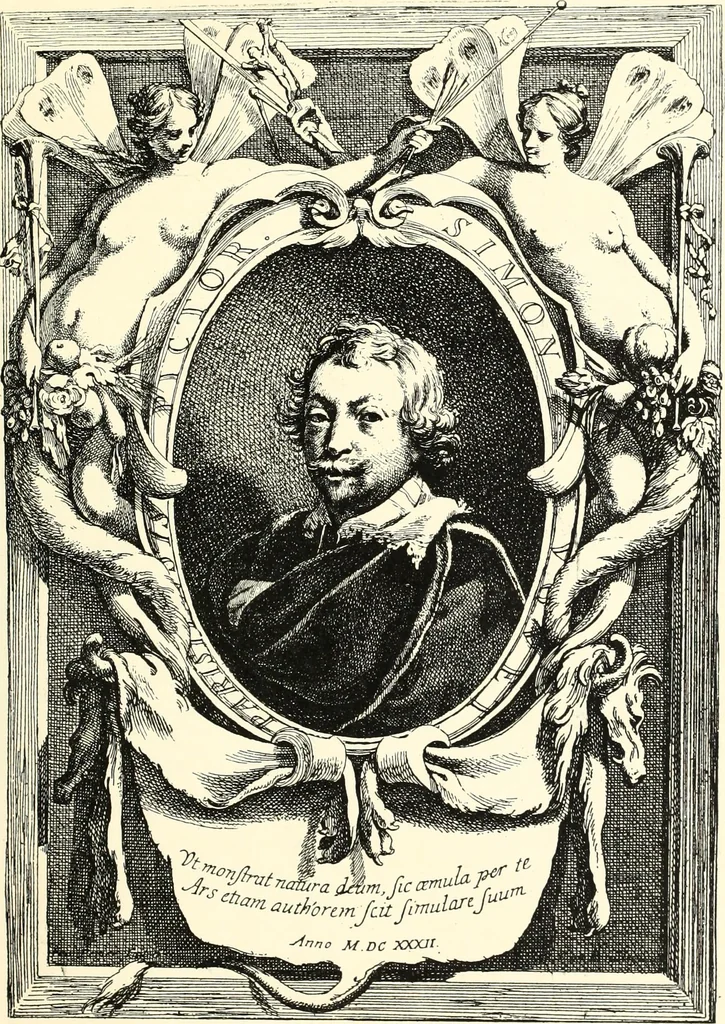 An illustration from An historical guide to French interiors, furniture, decoration, woodwork, & allied arts during the last half of the seventeenth century, the whole of the eighteenth century, and the earlier part of the nineteenth, 1900, leaf 9