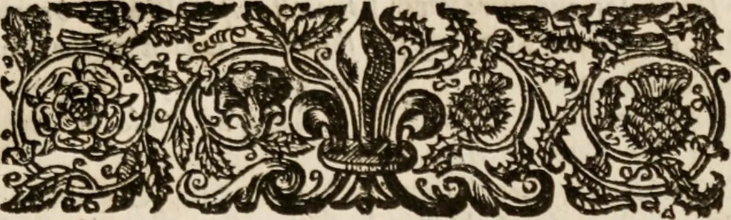 An illustration from An historicall discourse of the uniformity of the government of England .., 1647, leaf 686