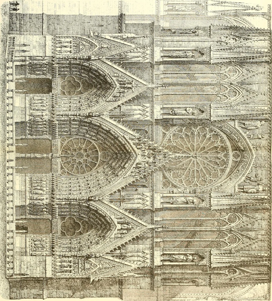 An illustration from The historical monuments of France, 1898, leaf 108