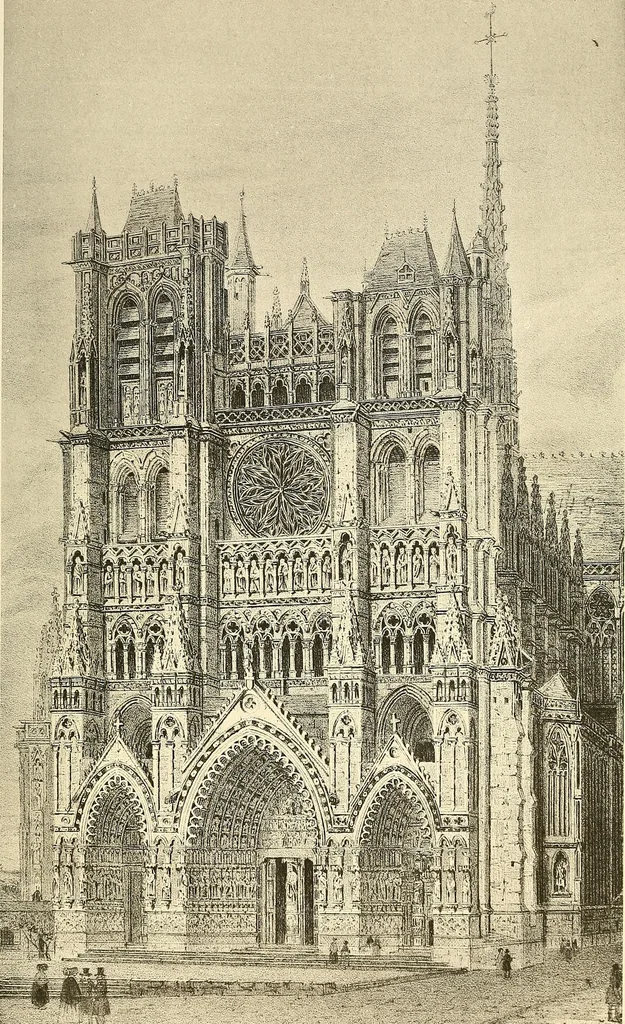 An illustration from The historical monuments of France, 1898, leaf 118
