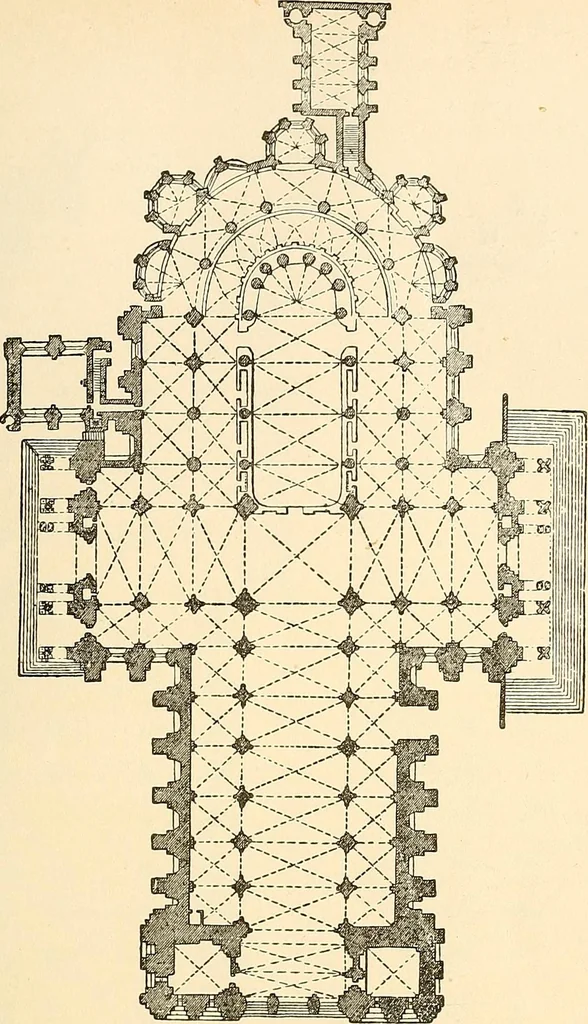 An illustration from The historical monuments of France, 1898, leaf 138