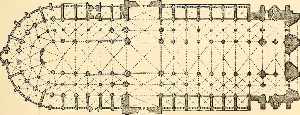 An illustration from The historical monuments of France, 1898, leaf 140