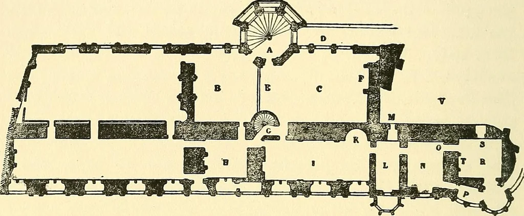 An illustration from The historical monuments of France, 1898, leaf 197