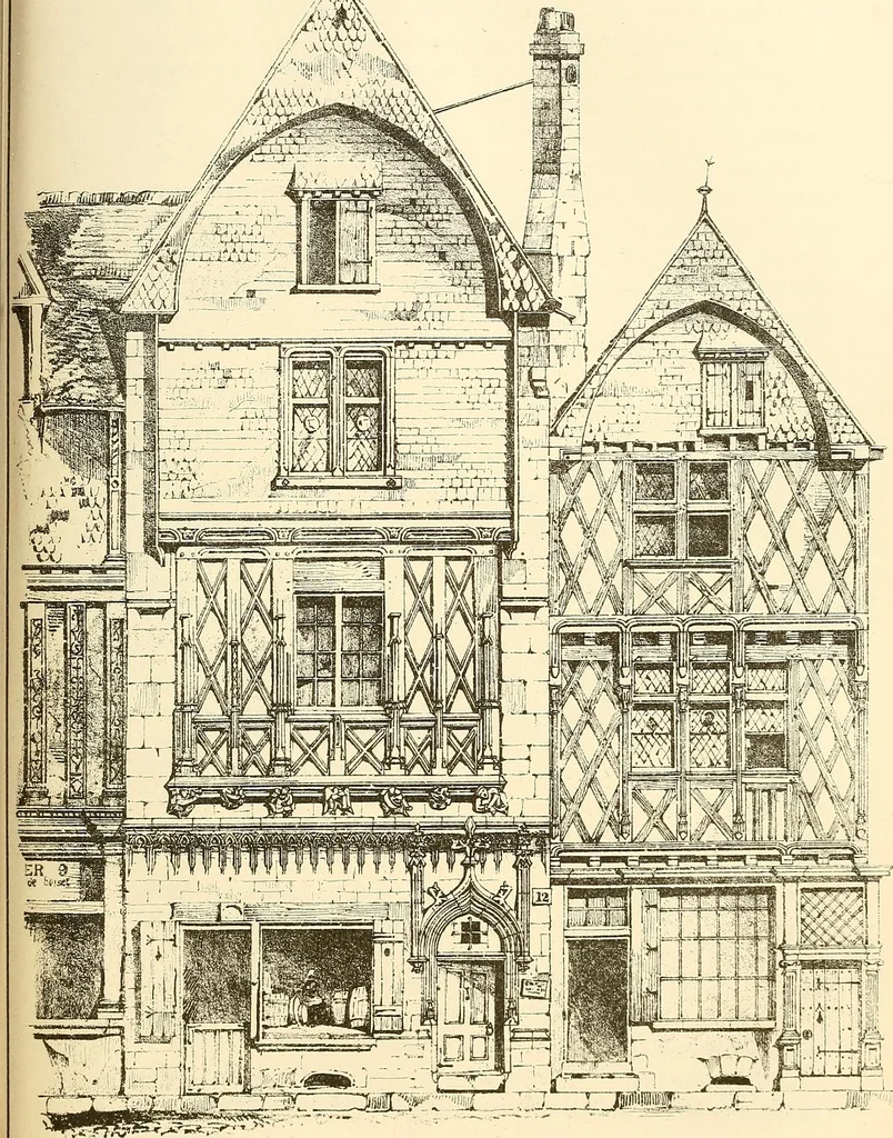 An illustration from The historical monuments of France, 1898, leaf 300