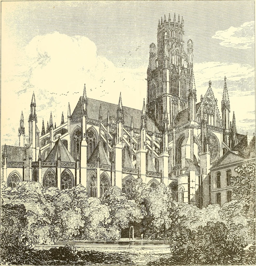 An illustration from The historical monuments of France, 1898, leaf 306