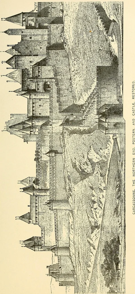 An illustration from The historical monuments of France, 1898, leaf 52