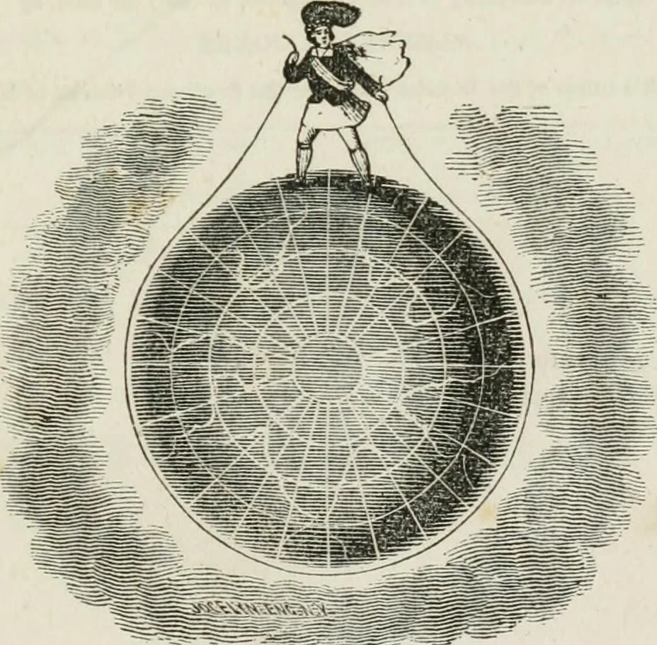 An illustration from Historical sketch of the electric telegraph : including its rise and progress in the United States, 1852, leaf 6