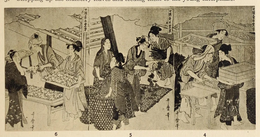 An illustration from An historical sketch of nishiki and kinran brocades; with a catalog on one hundred and twenty rare specimens dating from 1400 to 1812 A. D., 1914, leaf 11