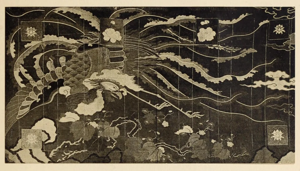 An illustration from An historical sketch of nishiki and kinran brocades; with a catalog on one hundred and twenty rare specimens dating from 1400 to 1812 A. D., 1914, leaf 41